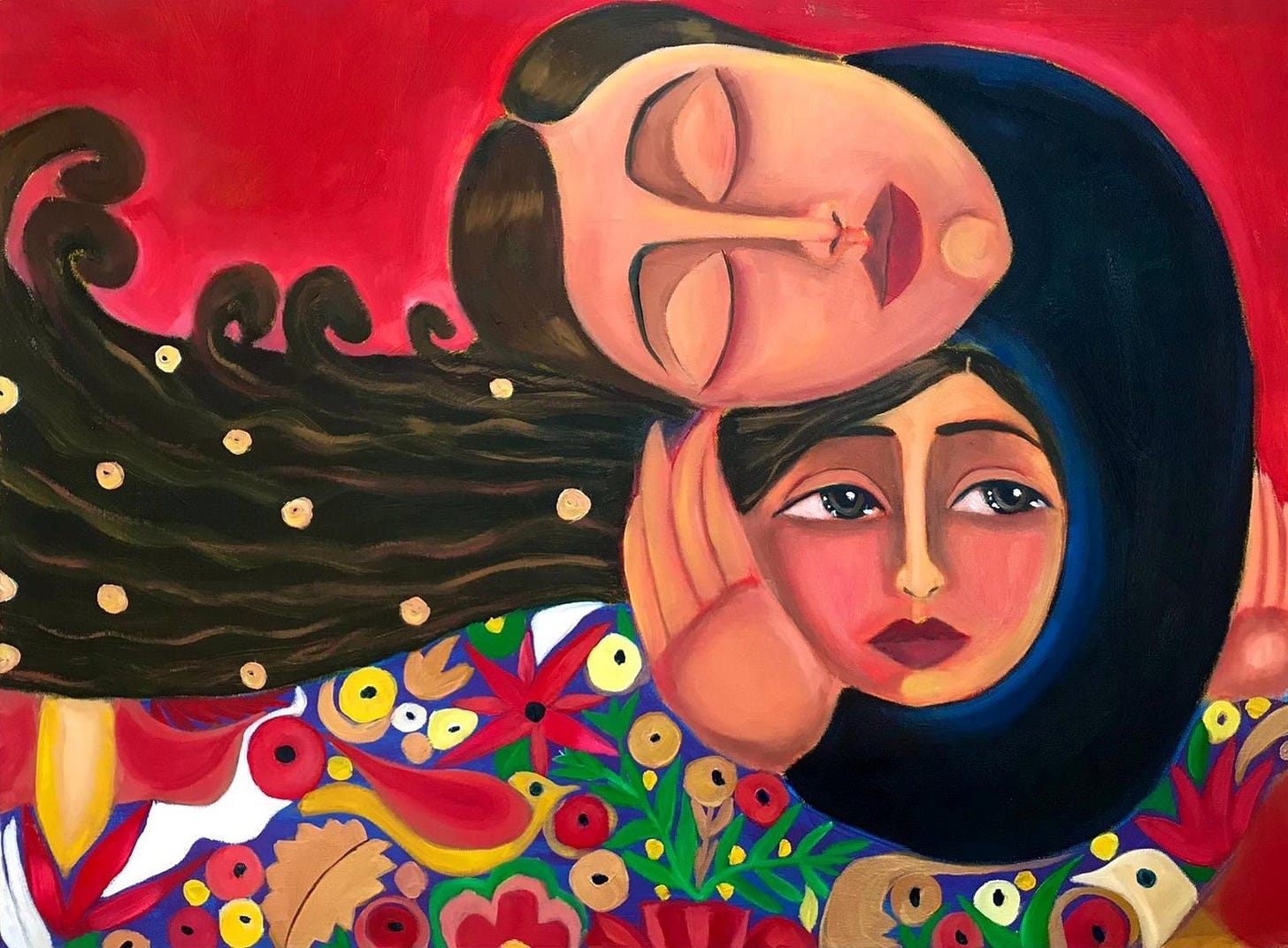 Born of war: How a Palestinian woman responds to trauma through art |  Middle East Eye