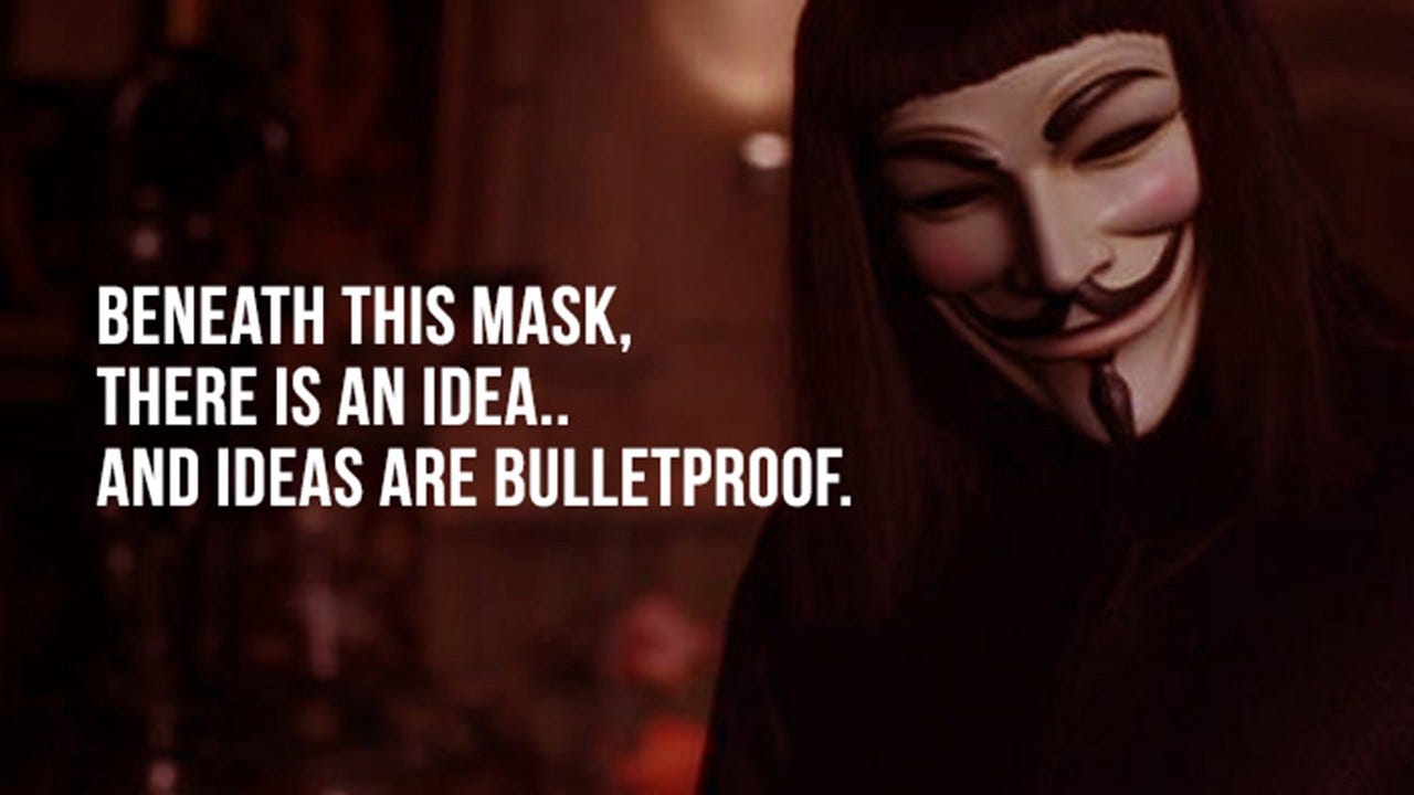 V for Vendetta Quotes. Freedom! Forever! | by elite thingz ...