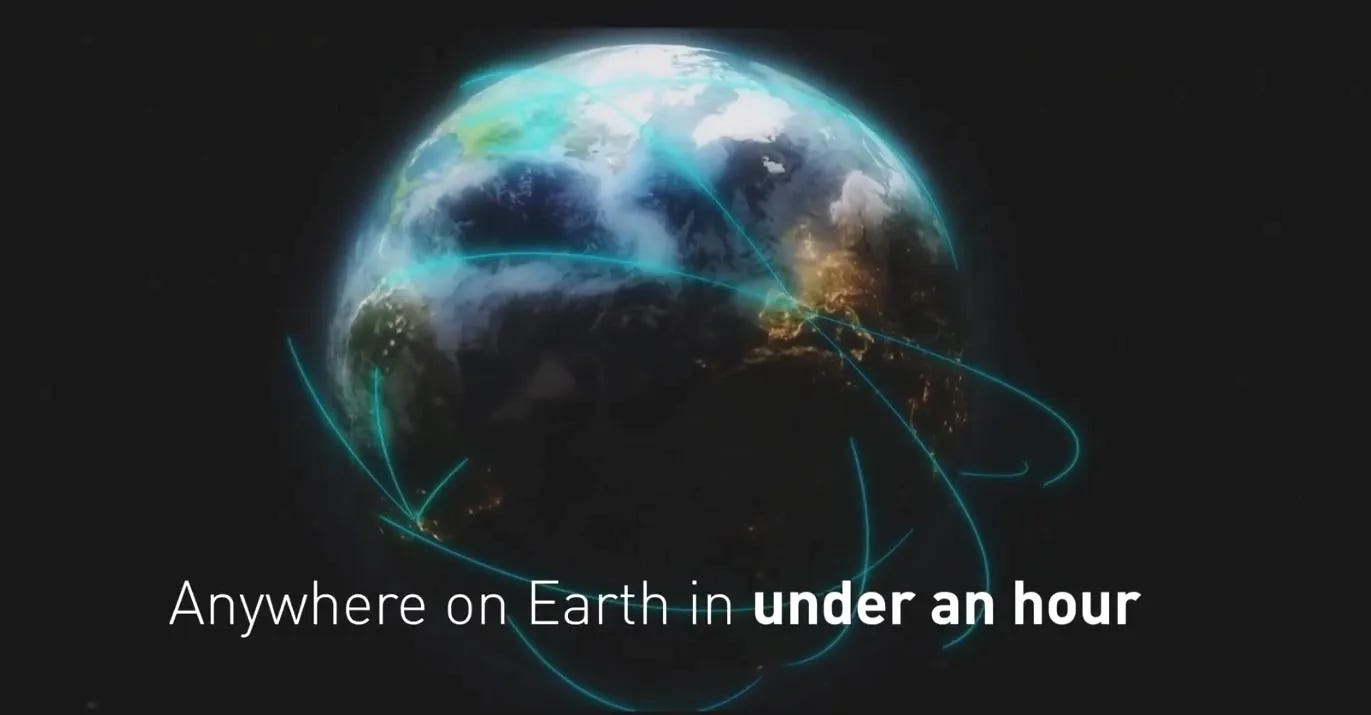 Elon Musk's Starship Can Fly you Anywhere in the World under an Hour -  Aviation A2Z