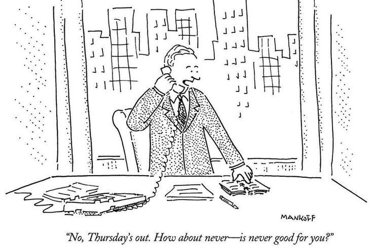 Someone did a statistical analysis of New Yorker cartoons, and it's ...