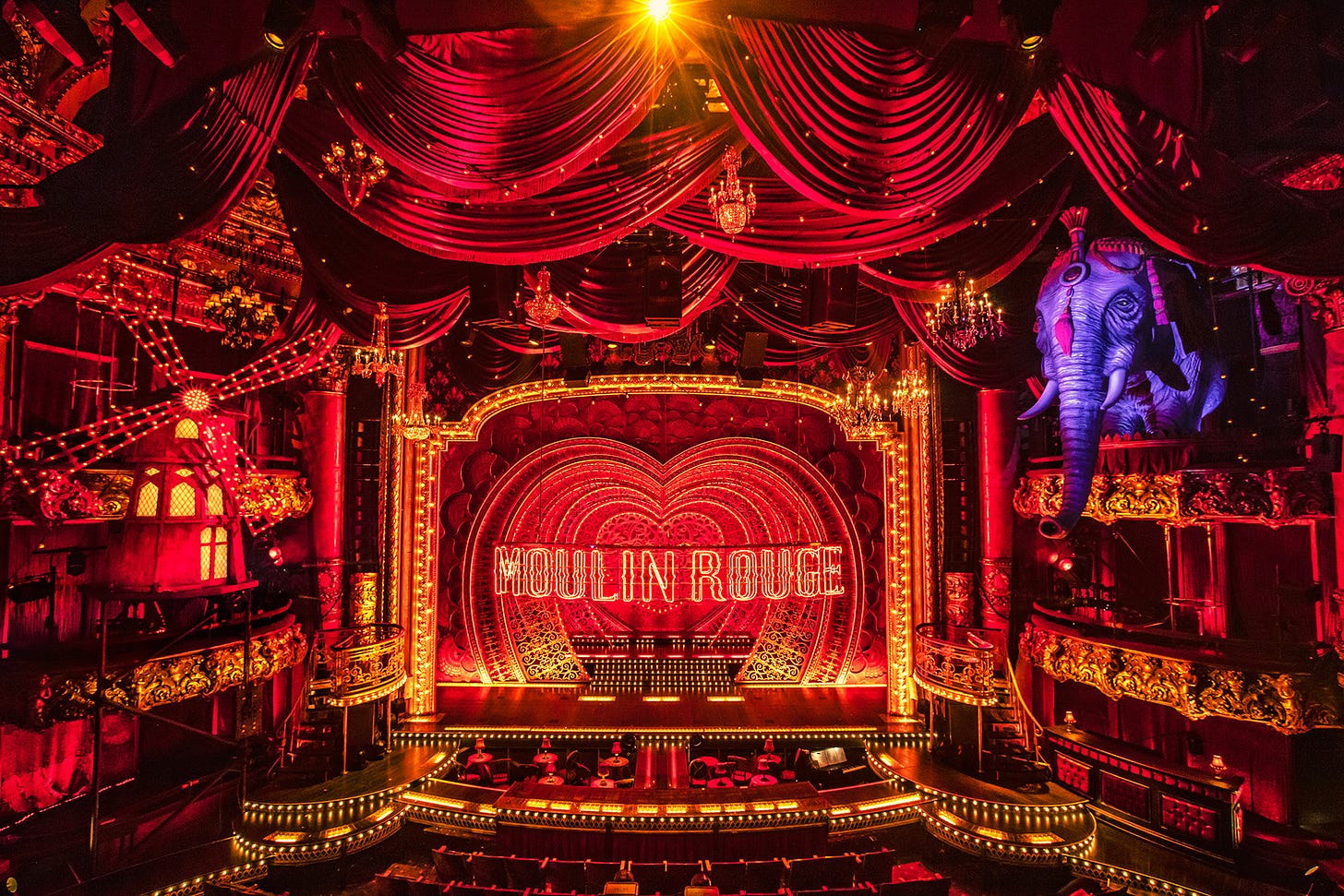 Moulin Rouge Review: A jukebox musical for the age of Spotify – New York  Theater