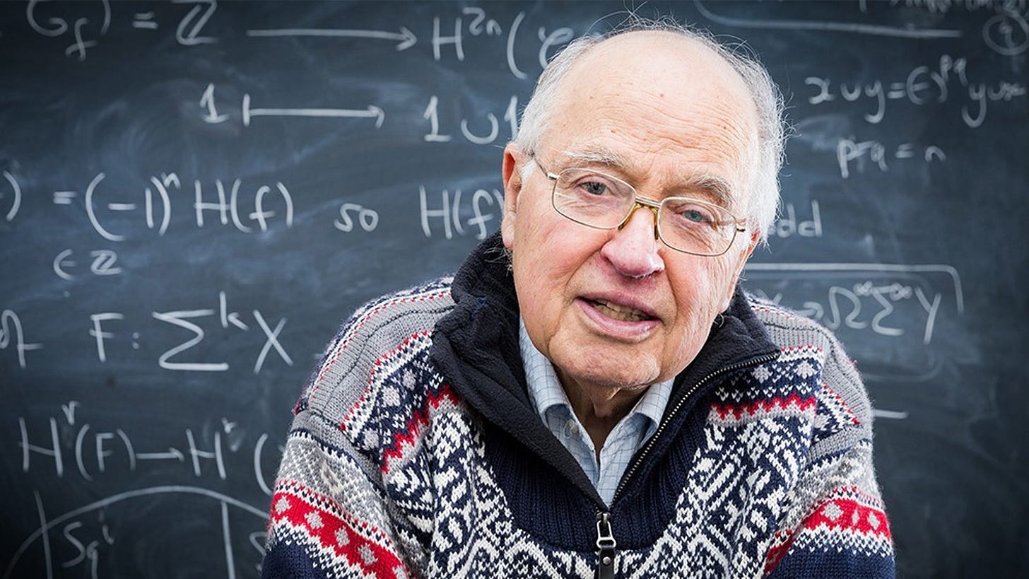 Mathematical Beauty: A Q&A with Fields Medalist Michael Atiyah | Scientific  American