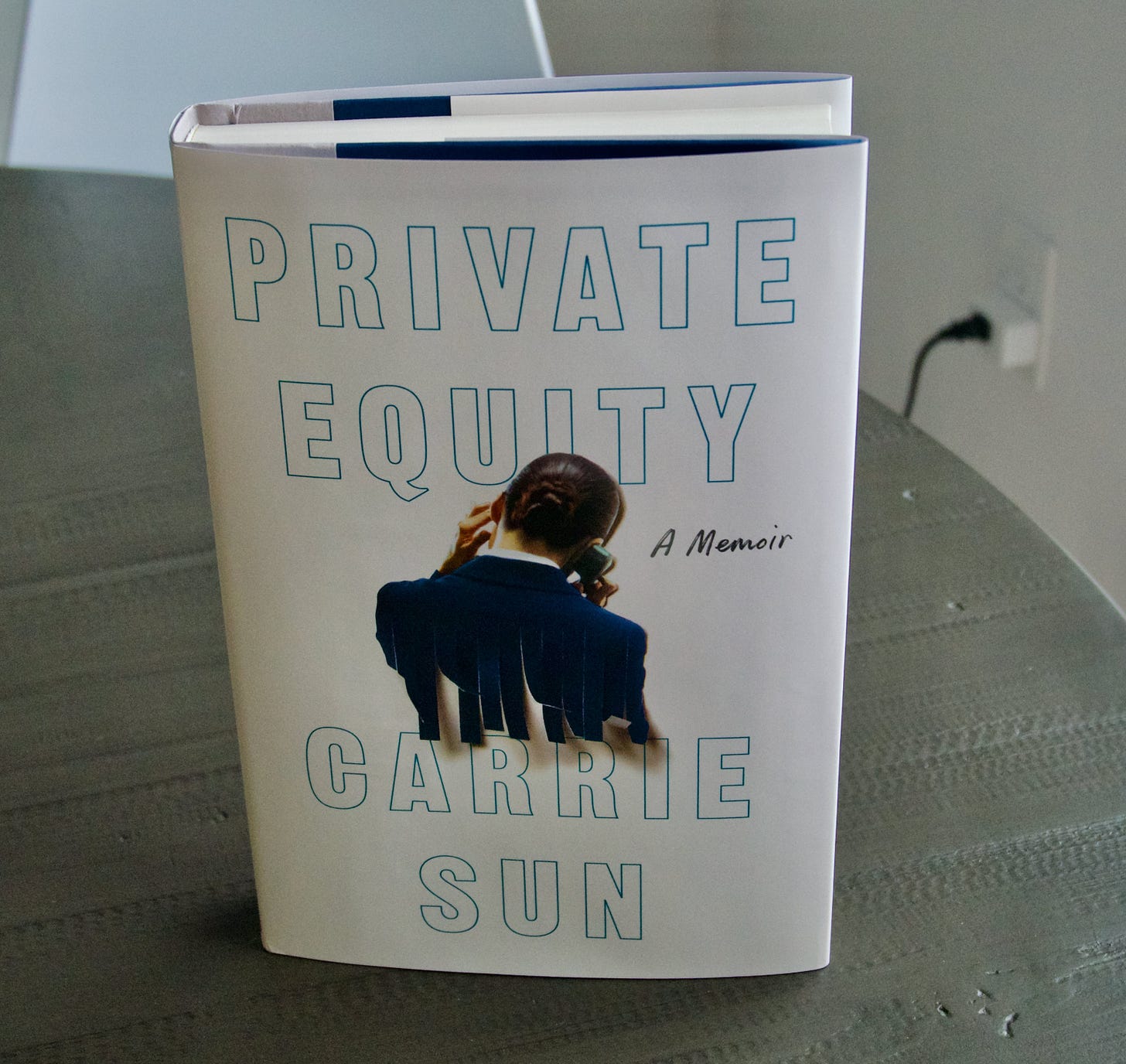 Christopher Cerrone on X: "You have heard me brag about my amazing wife  Carrie Sun and her writing talents. Well, her book, PRIVATE EQUITY, is out  today (@penguinpress) and you can buy