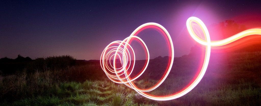 Image credit: https://commons.wikimedia.org/wiki/File:Light_painting_screw.jpg