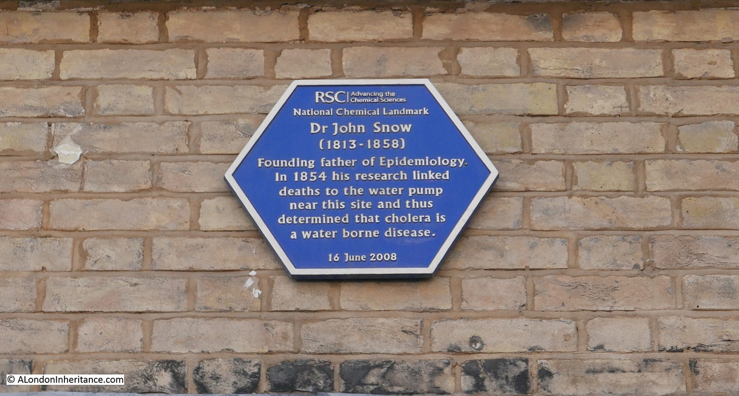 John Snow and the Soho Cholera Outbreak of 1854 - A London Inheritance