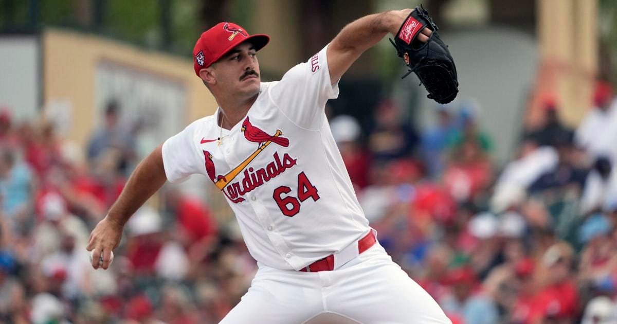 Worth the wait: Cardinals relief pitcher struck out 3 batters in his  major-league debut