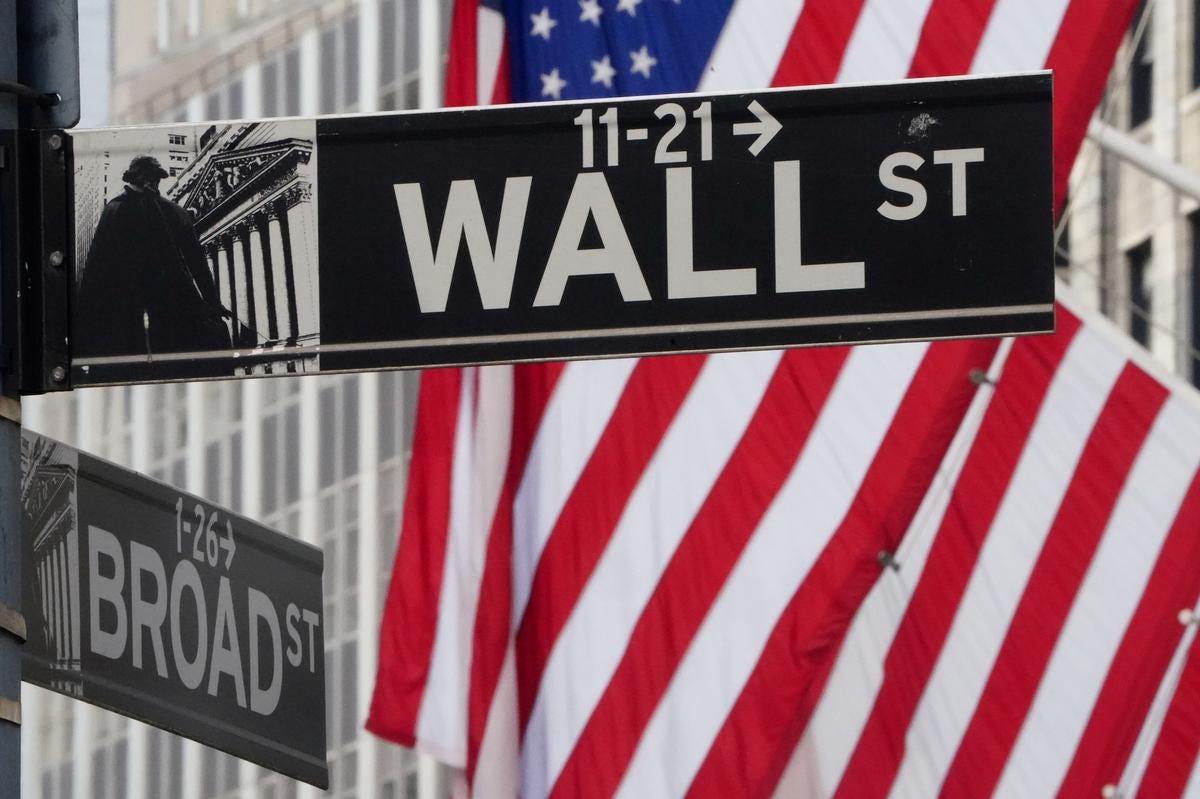 Wall Street street sign