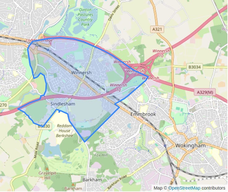 Wokingham, Winnersh