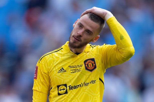 David de Gea problem could be a sign of things to come for four more  Manchester United players - Manchester Evening News