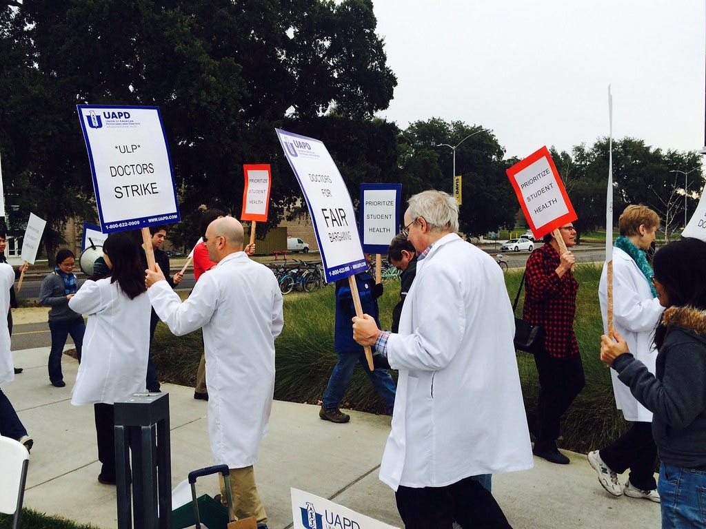UAPD Doctor Strike at UC - UC Davis | UAPD Union of American Physicians and  Dentists | Flickr
