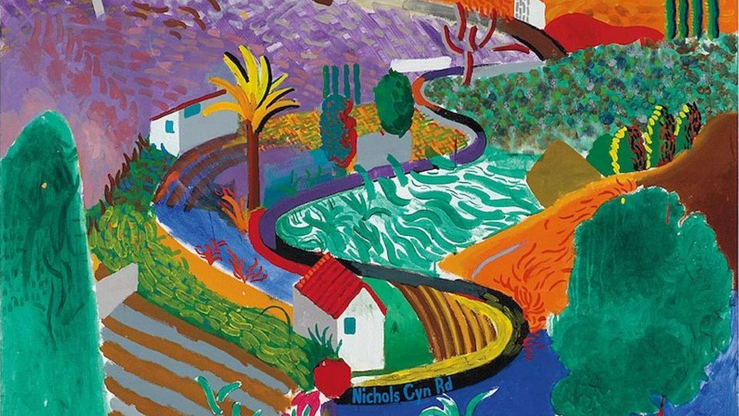 All'asta un David Hockney da record | Bvlgari Hotel London