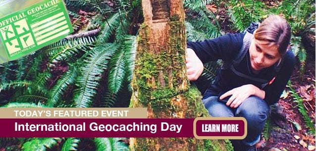 Goecaching is a global game you can play in over 180 countries. 