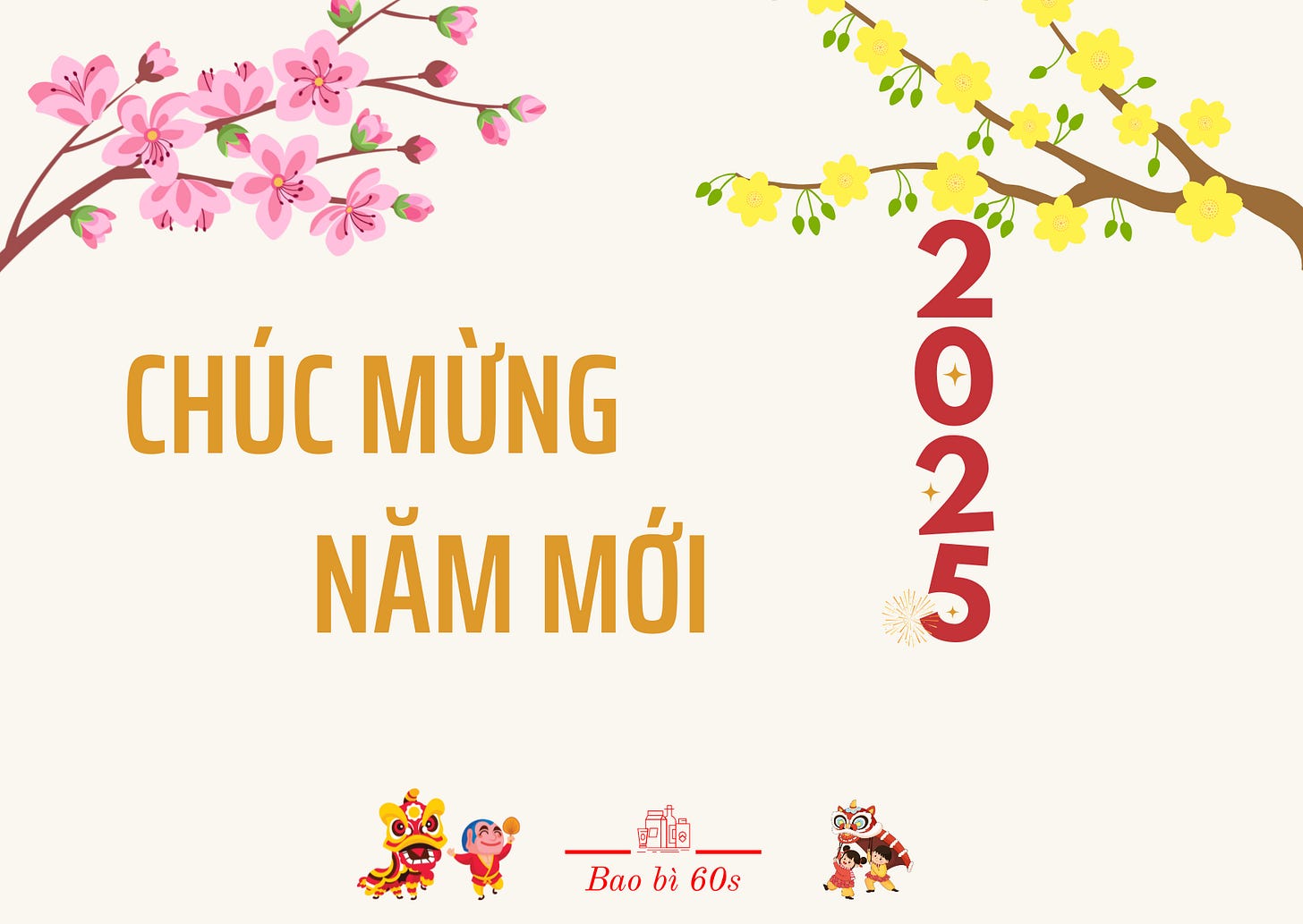 Chúc mừng năm mới Ất Tỵ 2025