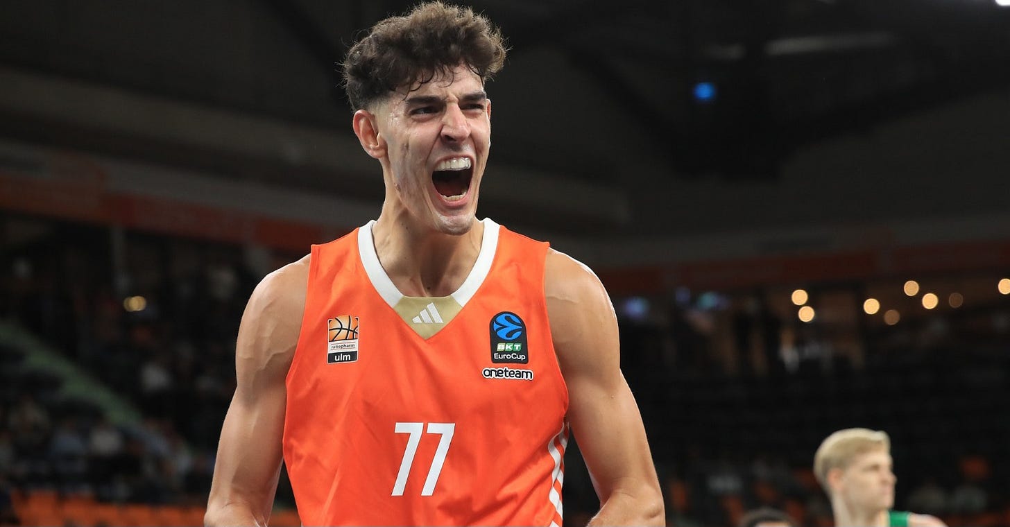 Ben Saraf once again crucial in money time for Ulm in win over Badalona -  Sports Rabbi