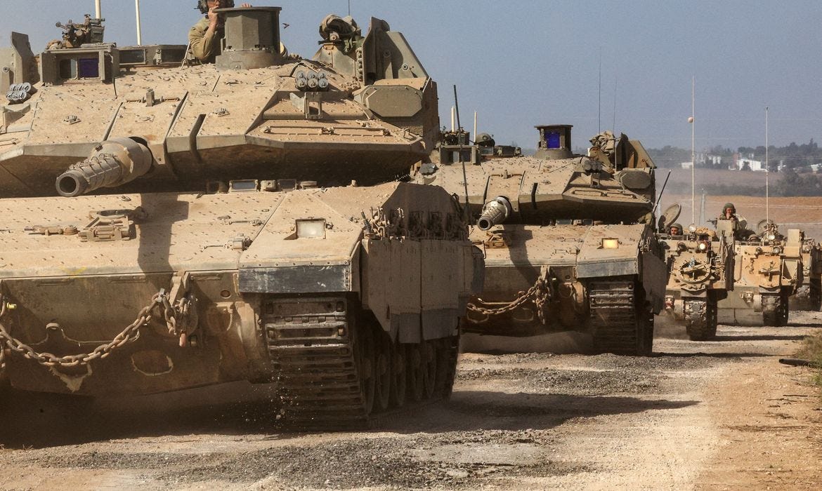 Israel se prepara para entrar em Rafah depois de novos ataques do grupo terrorista Hamas no último domingo, 05/05