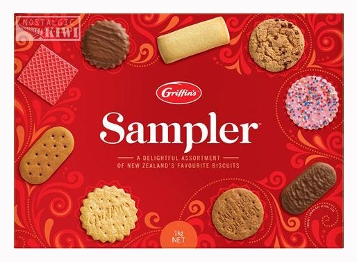2017 Griffins Sampler Biscuit Box | Biscuits, Samplers, Favorite
