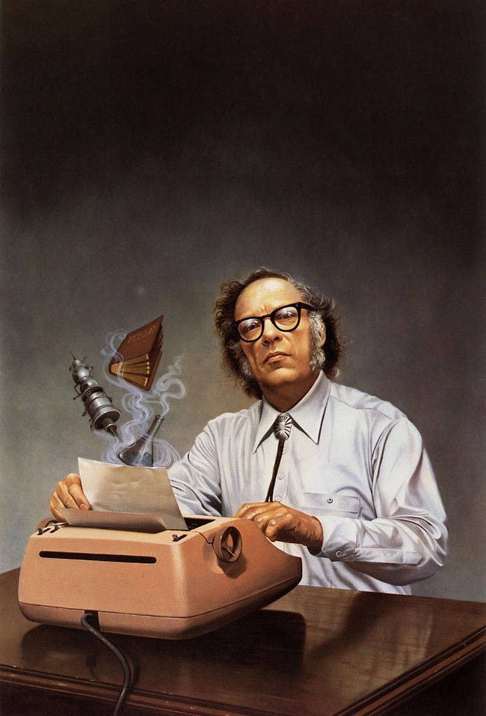 50/50] Short Stories #10 & #11: Isaac Asimov | Nostalgia in the Time of  Machines