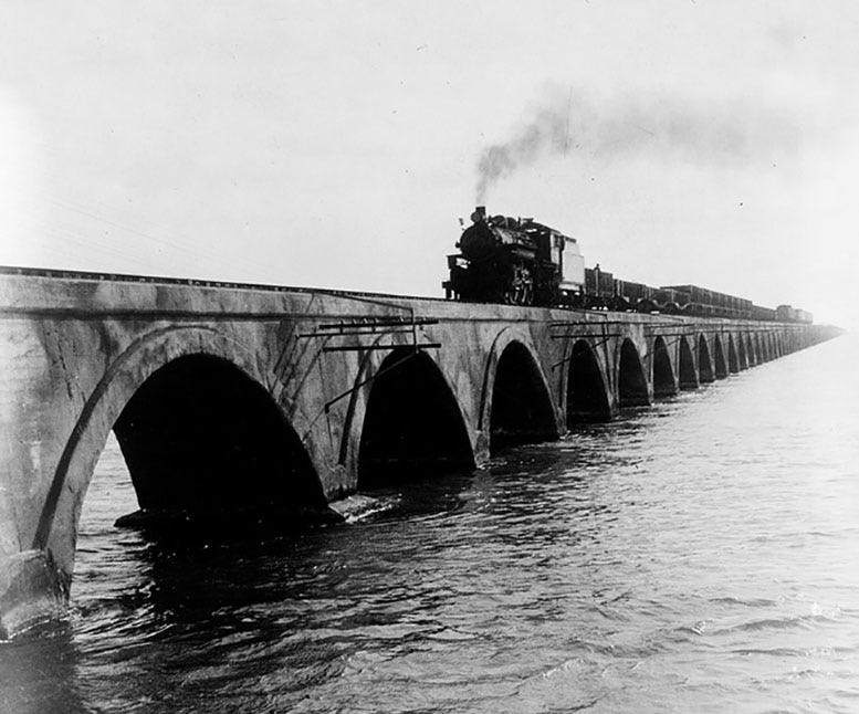 Figure 1: FEC Oversea Railway to Key West