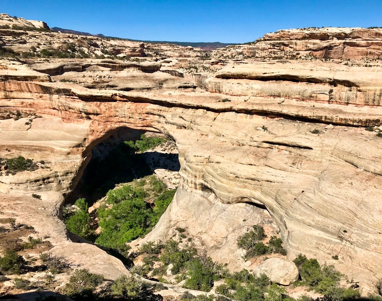 Natural Bridges. Sipapu Bridge