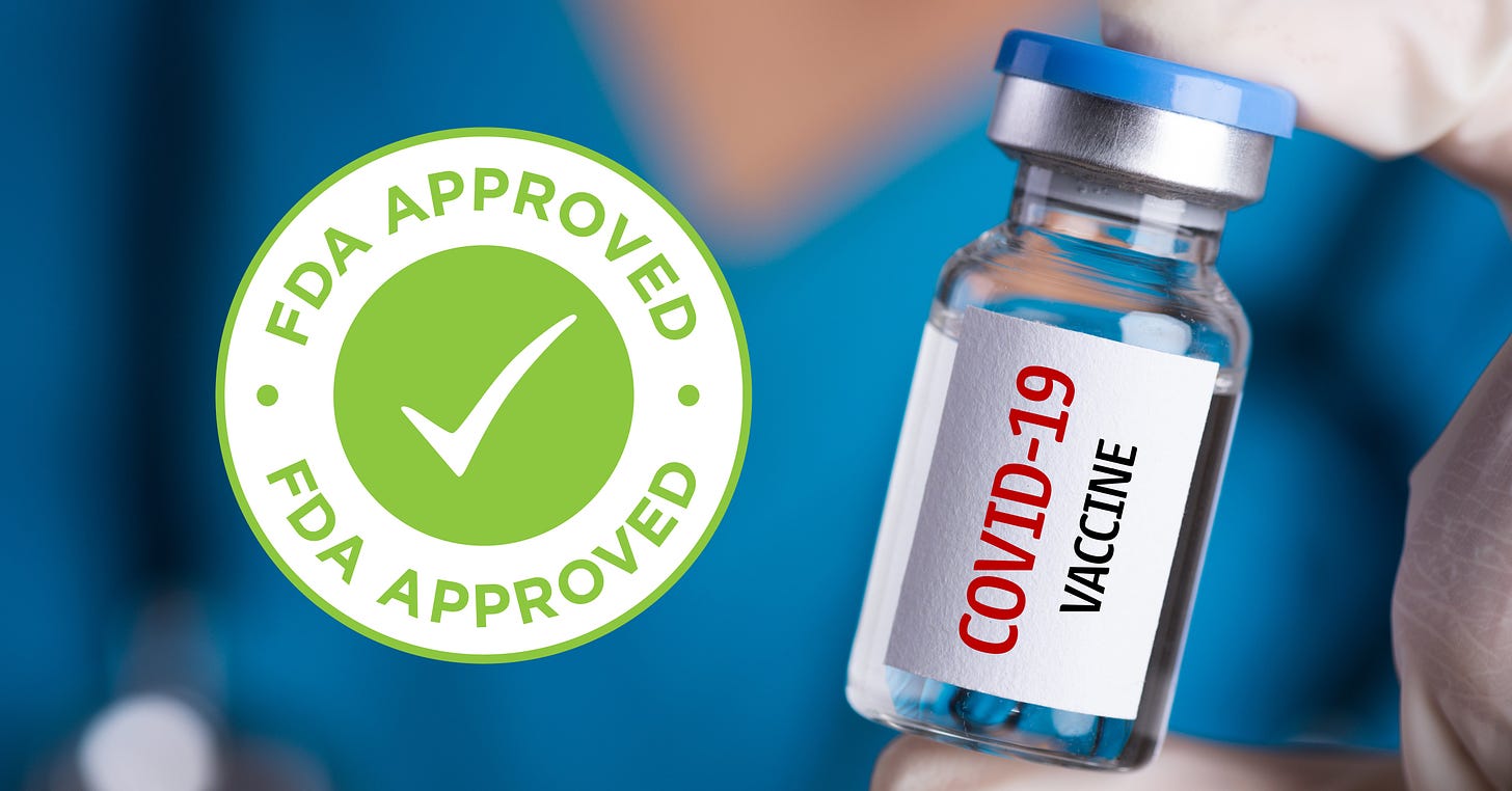 COVID-19 Vaccine Receives Full FDA Approval