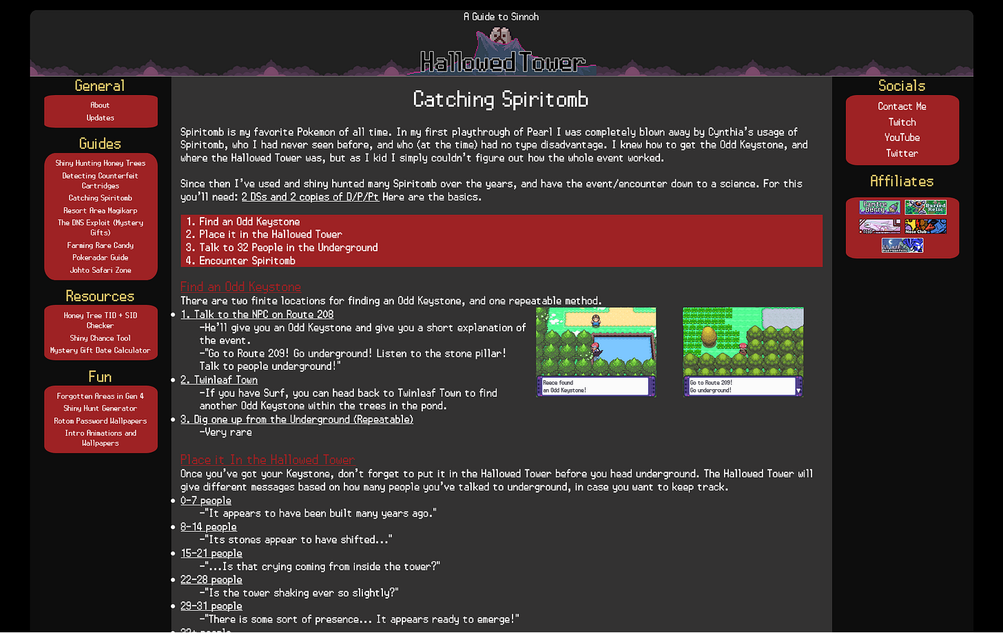 Hallowed Tower’s guide to catching Spiritomb