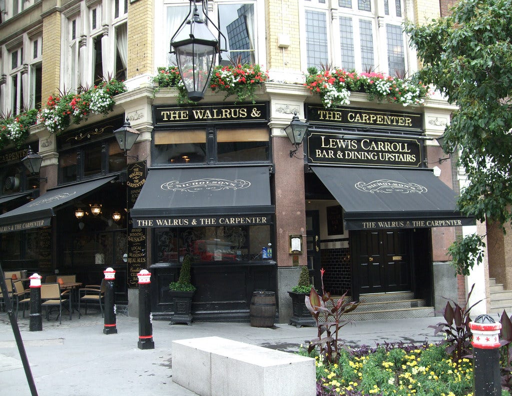 The Walrus And Carpenter Pub, Monument Street - City Of Lo… | Flickr