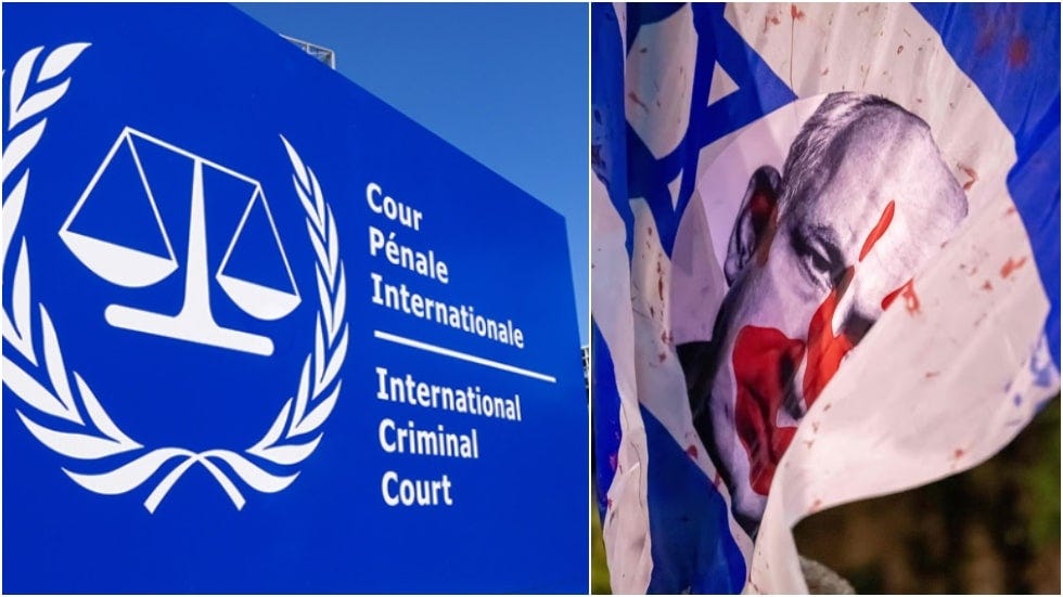 Netanyahu ICC Logo