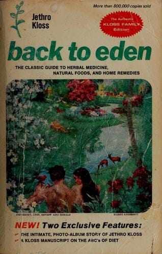Back to Eden (1972 edition) | Open Library