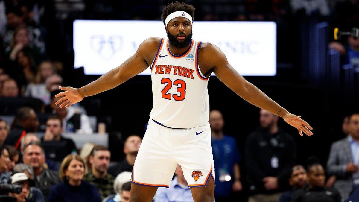 Knicks center Mitchell Robinson was full participant at practice for first  time since December - CBSSports.com