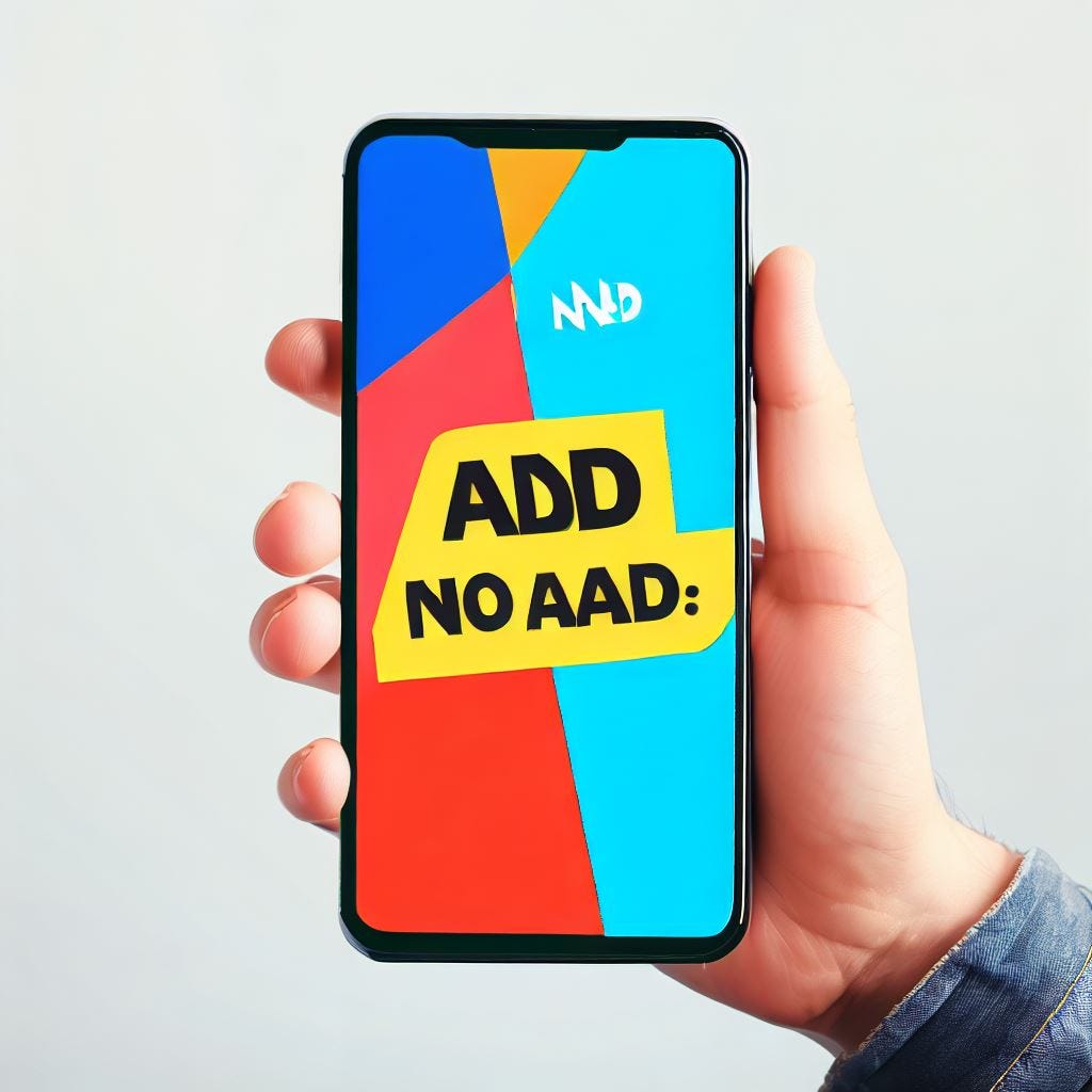 app ad, good or bad 没有广告就一定好吗