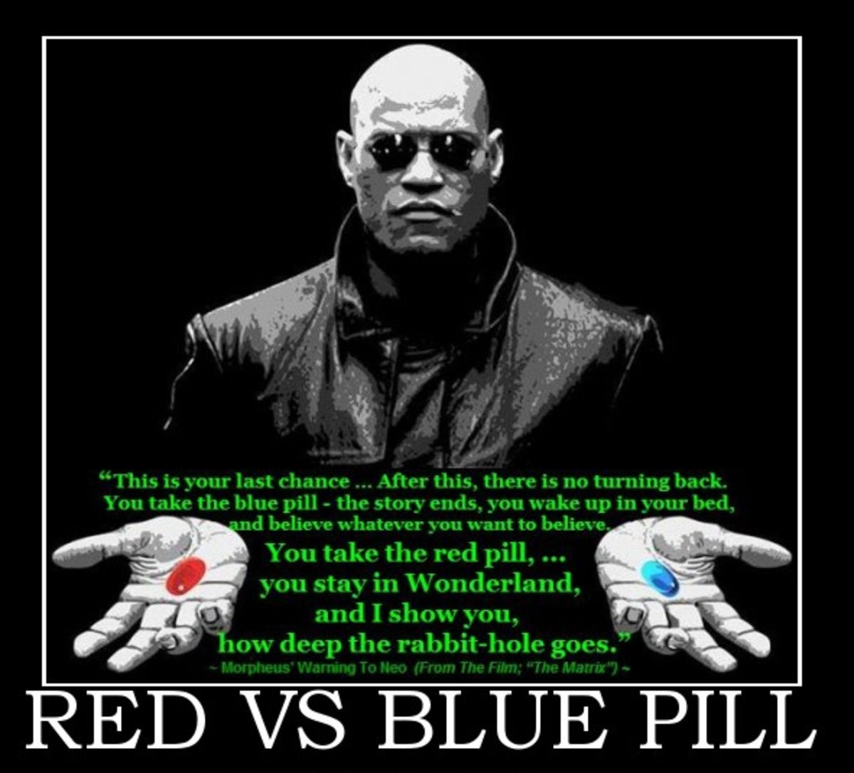 Future of America: The Red Pill or the Blue Pill - HubPages