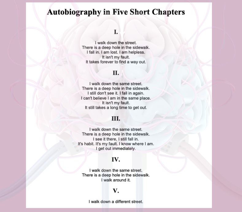 autobiography in 5 short chapters by portia nelson