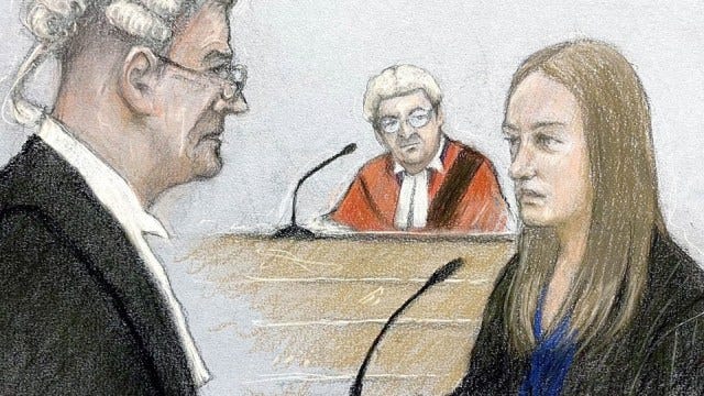 Lucy Letby trial: Nurse accused of killing babies claims 'gang' of  consultants pinned blame for deaths on her