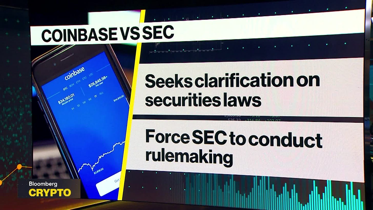 Coinbase-SEC Suit Begins This Month