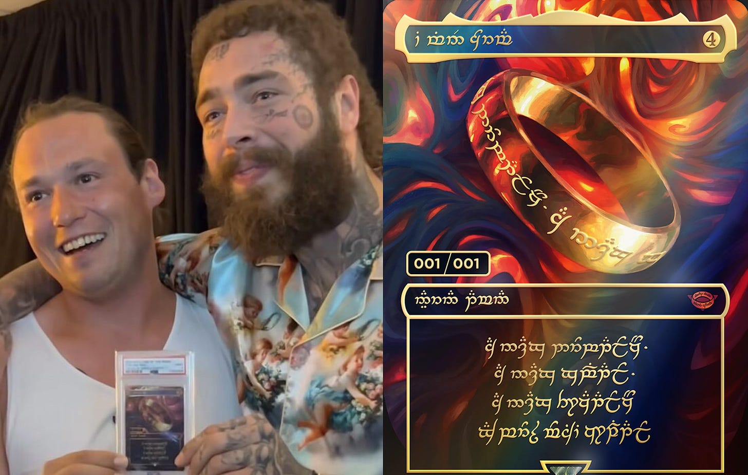 Watch Post Malone buy a unique 'Magic: The Gathering' card worth £1.5million