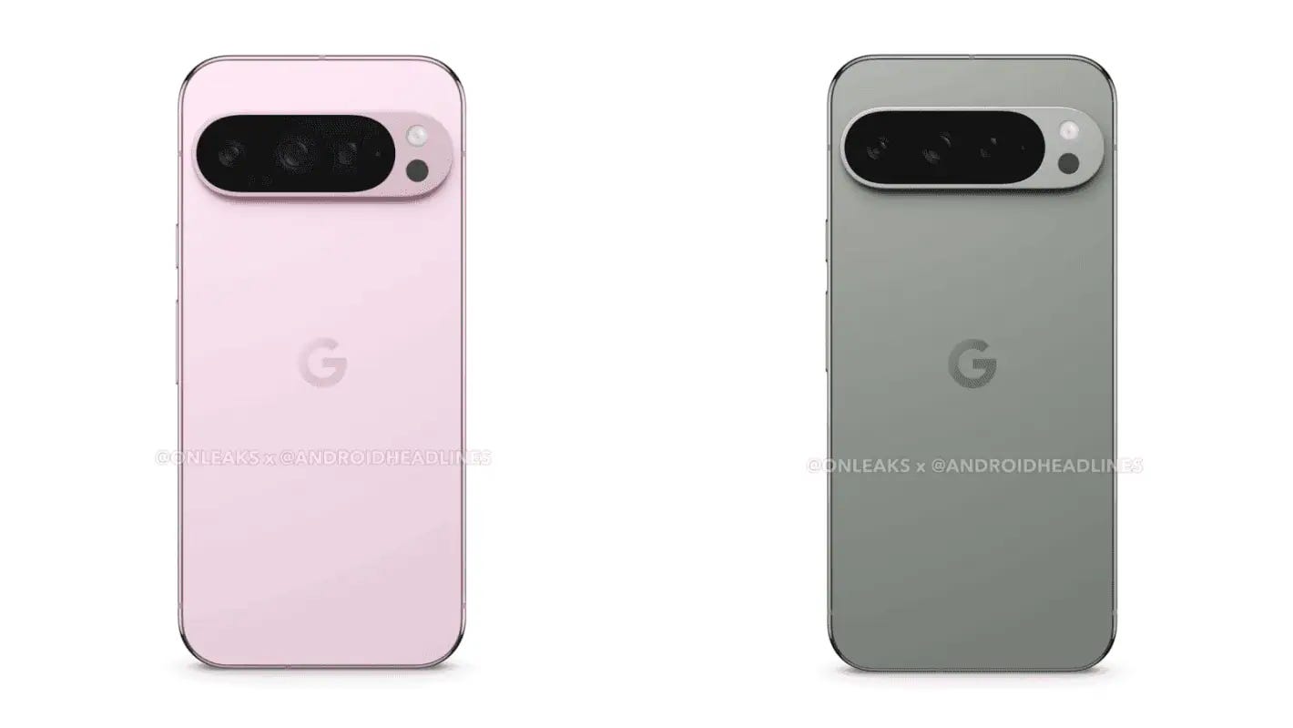 Google Pixel 9 Pro colors