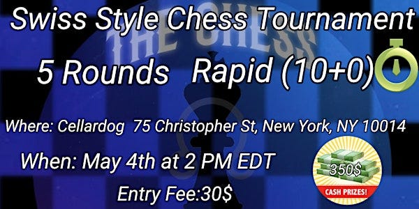 Rapid Chess Tournament  05/04/24