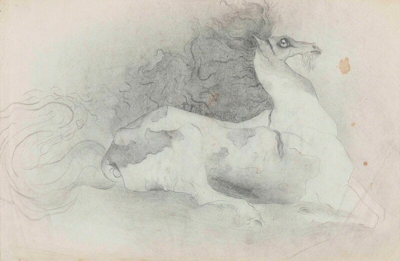 Leonora Carrington | Bearded Horse (1941) | Artsy