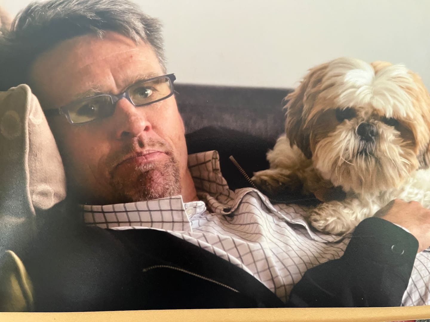 From Napier and back - Internationally-rated news photographer Nigel Marple at home. He died on March 1. Photo / Supplied.