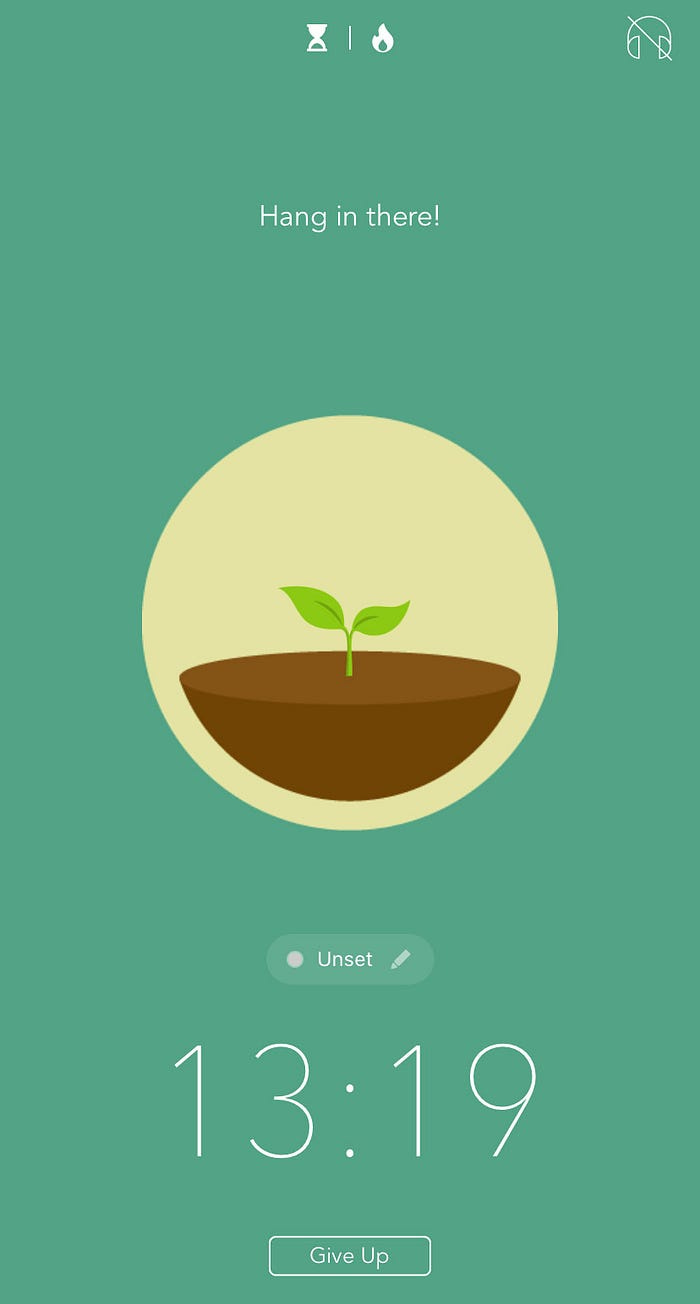 Forest app timer