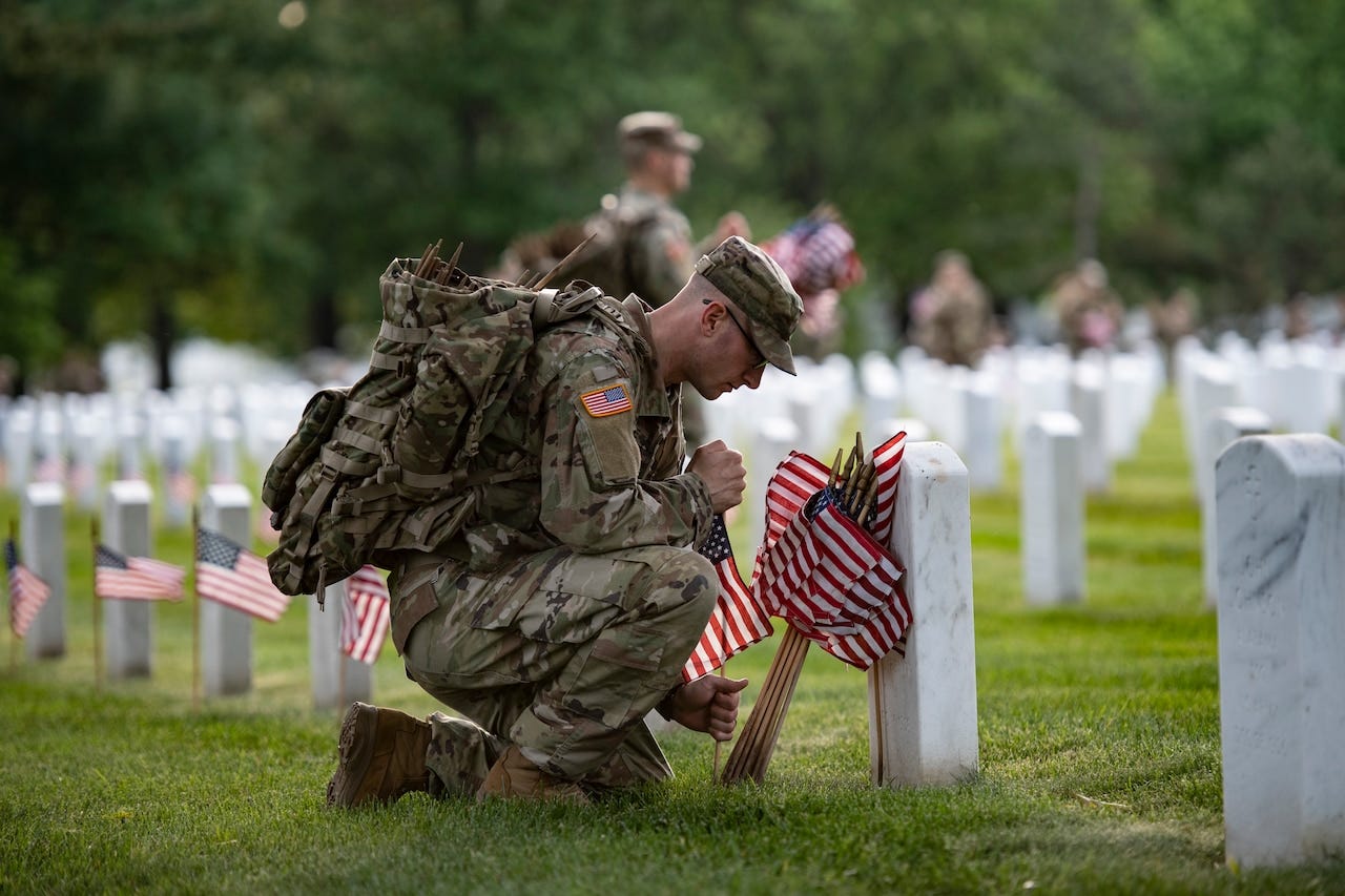 75 Years of 'Flags In' at Arlington National Cemetery > U.S. Department of  Defense > Story