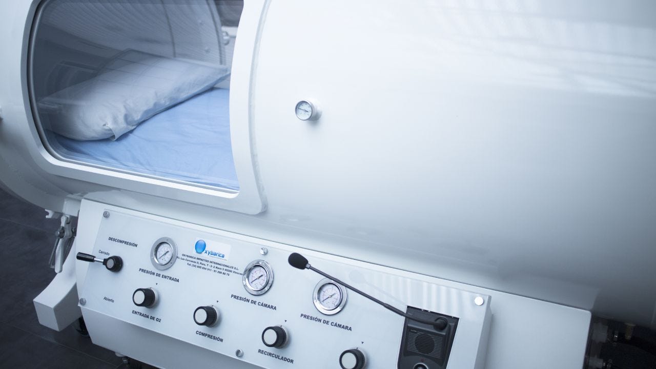 hyperbaric oxygen chamber