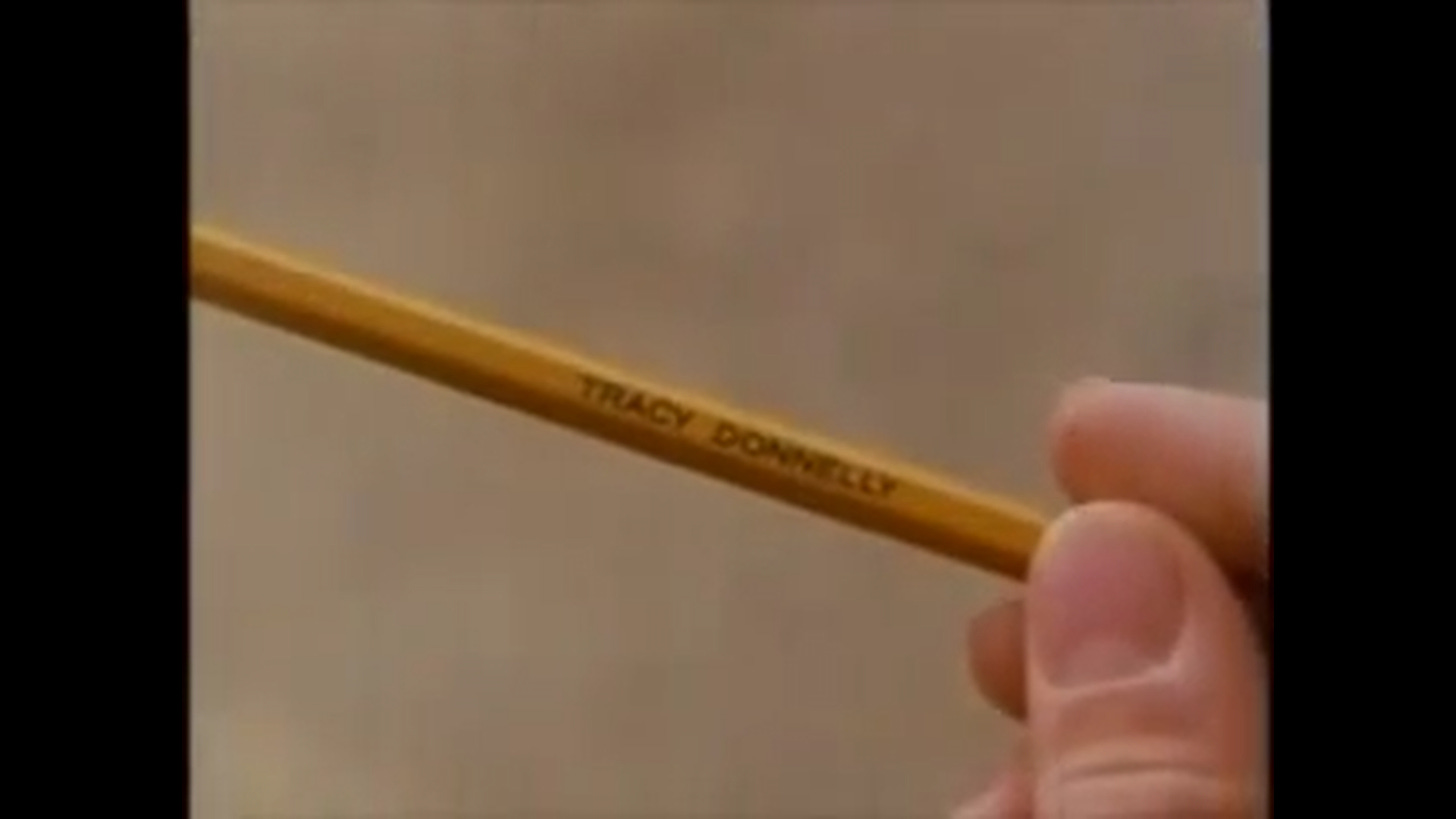 Tracy Donnelly: the pencil! Collect them all!