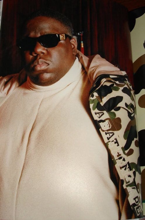 David Whitehead on X: "The history behind The Notorious BIG and BAPE...  https://t.co/qdPhfN1siR" / X
