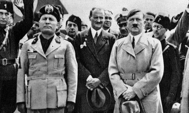 Mussolini und Hitler