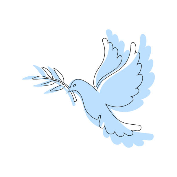 650+ Dove Peace Illustrations, Royalty-Free Vector Graphics & Clip Art -  iStock | Dove peace icon