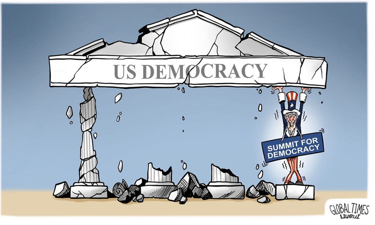 What is "democracy?" Whatever the US says it is - Global Times