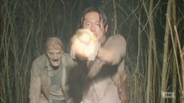 glenn light walking dead recap images 2015