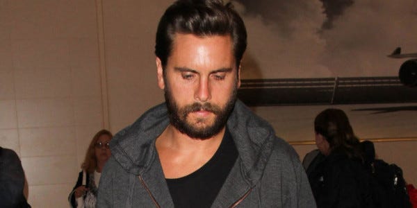 scott disick bails on las vegas party 2015 gossip