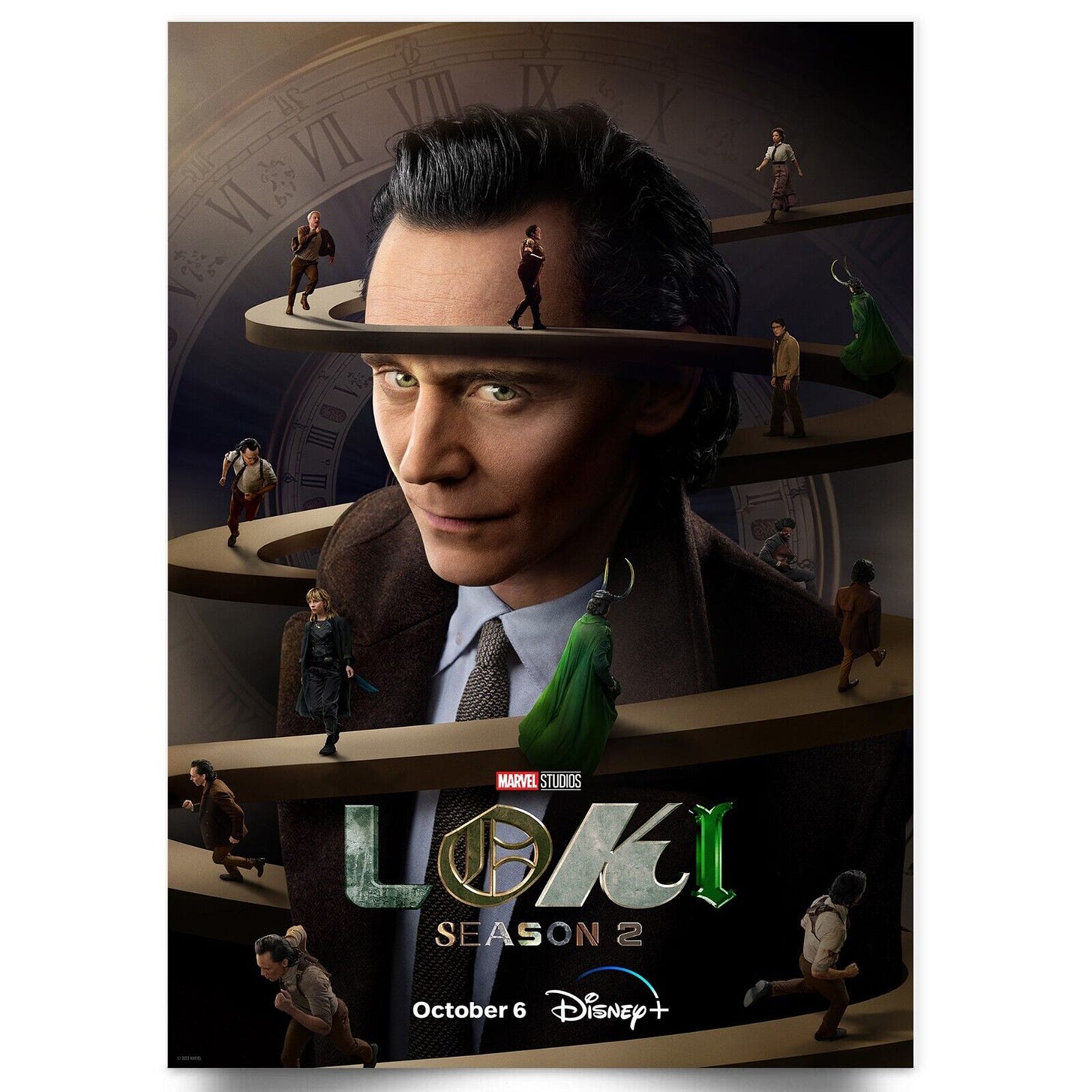 Loki Season 2 Poster Print - A5 A4 A3 A2 A1 - Marvel MCU TV Series Poster |  eBay